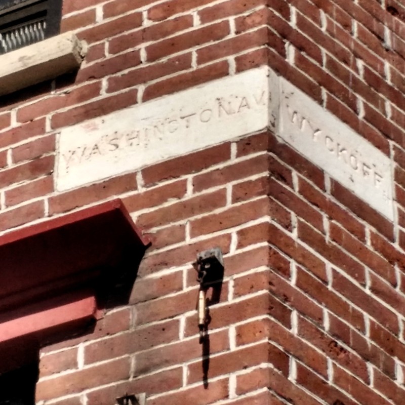 Sign at St Marks Ave. and Grand Ave.